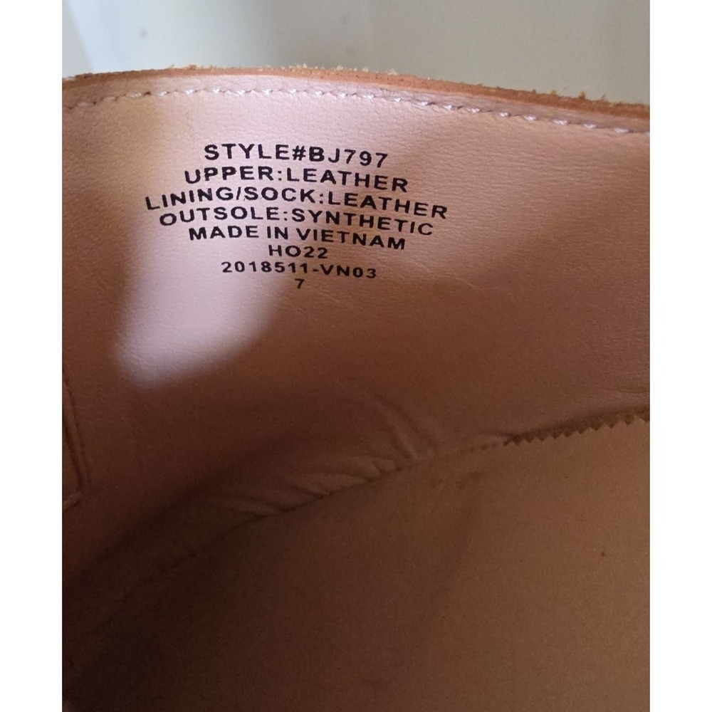 J. Crew Women's Dakota Pecan Suede Clogs Wood Bottom Slip on Size 7 - Picture 4 of 10